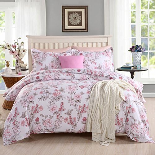 GOOFUN-W2K 3pcs Duvet Cover Bedding Set Green Fiber Health and Comfort, Keep Warm, Breathable and non-fading,Extremely Durable- 1 Duvet Cover + 2 Pillow Shams,King Size