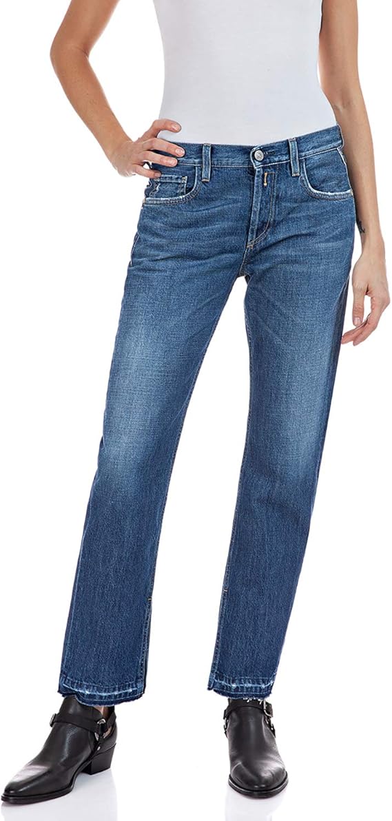 Replay Women's Jeans Blue 29W 28L Amazon.co.uk Clothing