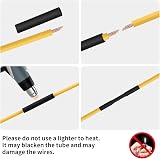 ELECTRAPICK Heat Shrink Tube Set 300pc Adhesive Lined 3:1 Shrink Ratio 6 Sizes view 4