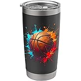 Basketball Splash Baller Basketball Player Team Player Stainless Steel Insulated Tumbler