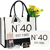 Zevulizen 40th 50th 60th Birthday Gifts for Women/Wife/Mom/Grandma/Sister/Friends/Aunt, 6Pcs