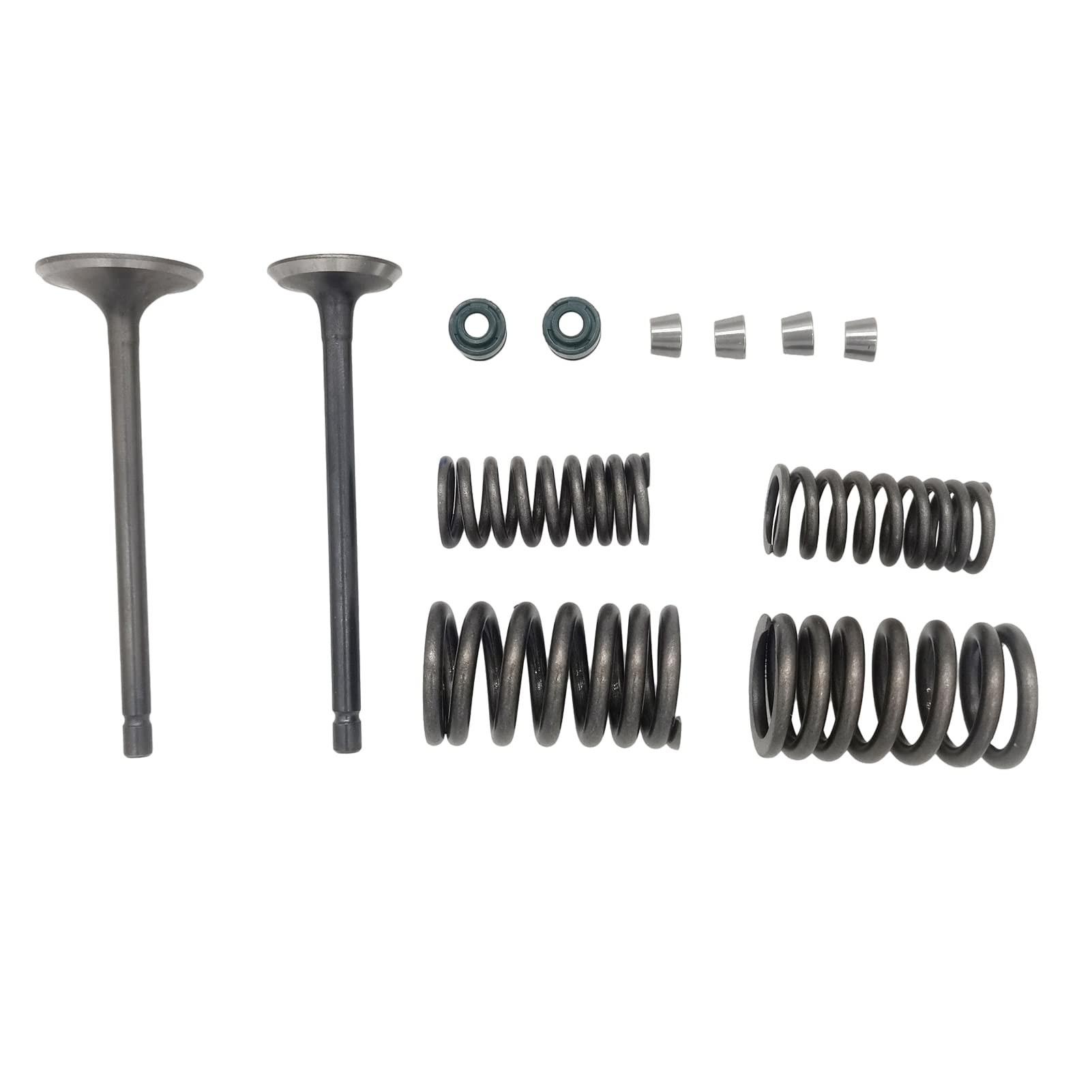 Photo 1 of Cylinder Head Intake Exhaust Valve Kit Compatible with Honda XR200 XR200R 1980-1991 ATC200X