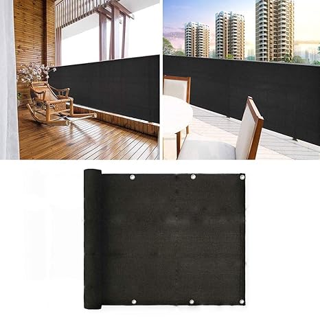 Lqq Shade Cloth Exterior Balcony Courtyard Fence Screen Privacy