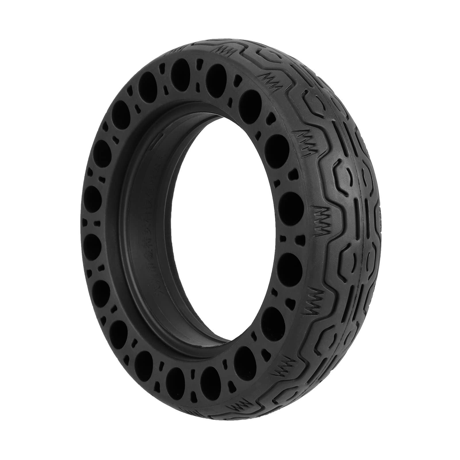 VOLOAHS 200 x 50 Solid Tyres 8 Inch Solid Rubber Tyres for Electric Scooter Honeycomb Tyres with Inner Diameter 118 mm for Rear Wheel Anti-Explosion Tyres Puncture Proof Replacement Wheels Scooter