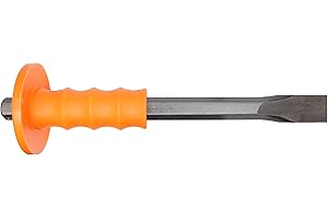 MAYHEW TOOLS Mayhew Select 12405 1-by-12-Inch Handguarded Cold Chisel , Black