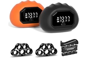 ENAUD Funny Palm Grip Strength Tester Trainer - Strength Dynamometer Rechargeable Hand Exercising Device for Hand and Finger Grip Tester with Finger Exerciser Stretcher Workout Equipment