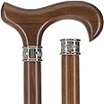 Royal RC Canes Stylish Walking Sticks – Derby Walking Canes with Wood Shaft and Pewter Collar – Colorful Cane Best Gift for Men and Women – Portable Wooden Derby Cane Safe to Walk.
