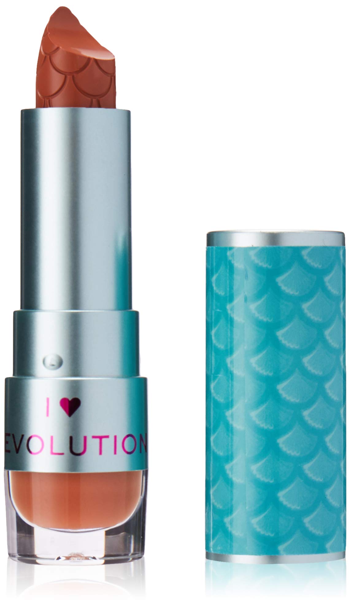 MAKEUP REVOLUTION I Heart Revolution Mystical Mermaids Lipstick (Mythical Tale) - Magic Lipstick 30g