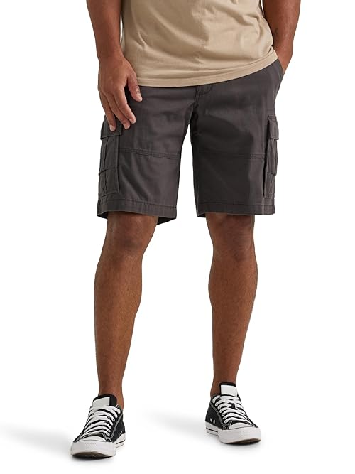 Lee Men's Extreme Motion Carolina Cargo Short, Mortar Gray, 34