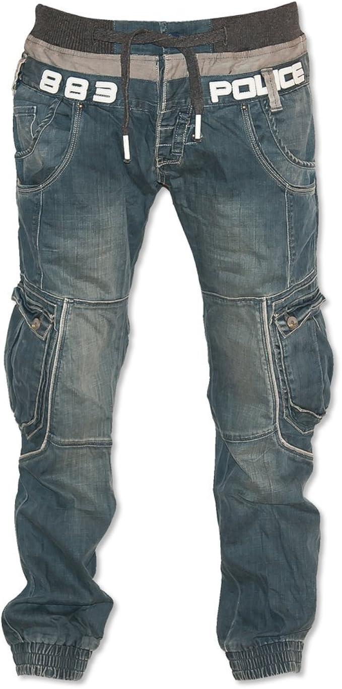 vintage cuffed jeans