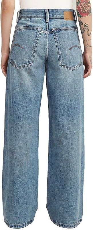 Women's Skater High Loose Jeans, Blue, 29 W/34 L