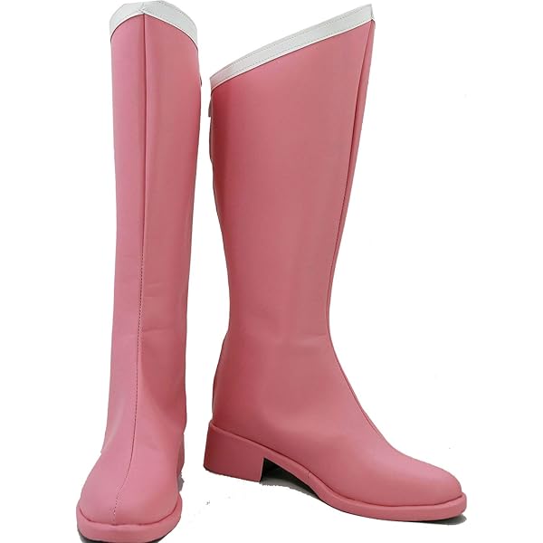 thumbnail image 2 of Kpop Rumi Zoey Mira Cosplay Boots White Leather Shoes Halloween 2 of 12