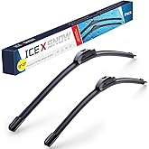 22"+21" Wiper Blades Replacement for Toyota Tacoma 2014-2005 Jeep Grand Cherokee 2021-2011 Honda Pilot 14-09 Dodge Durango 21