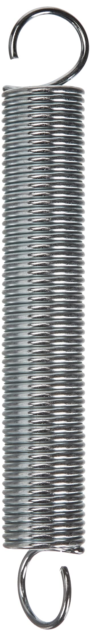 Chapuis RST4 Tension Spring – Galvanised Steel – Working Load 6 kg – Outside Diameter 15 mm – Wire Diameter 1.5 mm – Length 110 mm, Grey