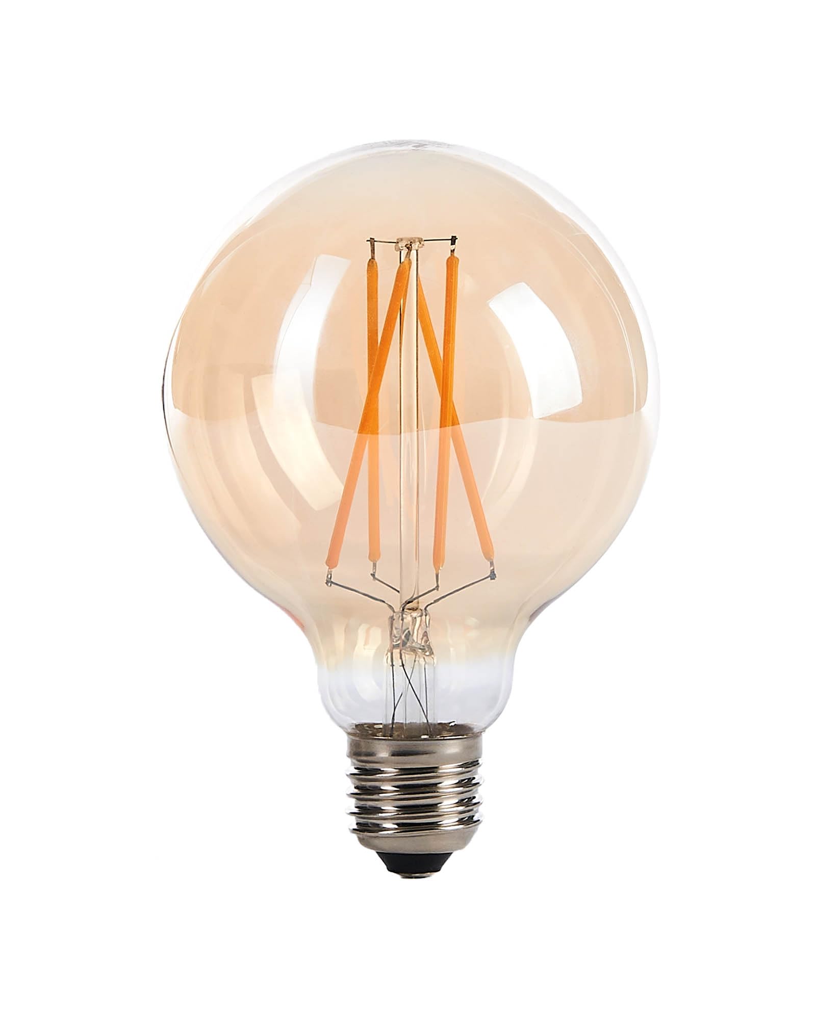 WeRChristmas Festoon Series 4W E27 Dimmable Globe Filament LED Bulb, Warm White