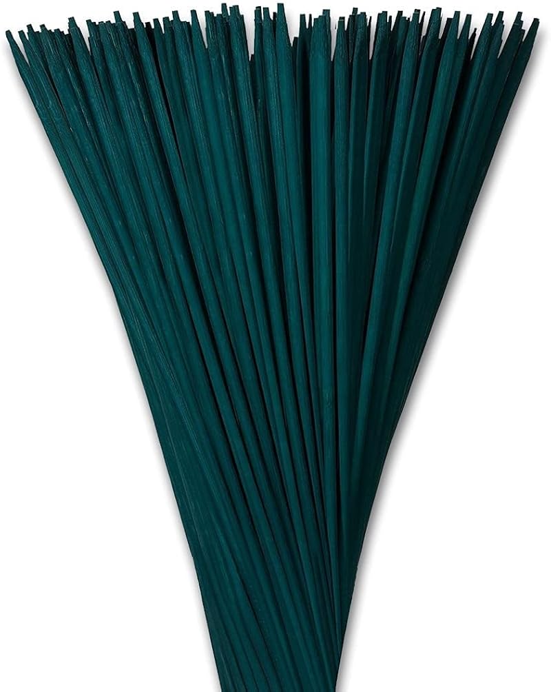 Radworx 100 Pack Bamboo Plant Support Sticks 30cm - Weather Resistant Canes