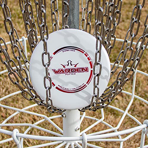 Dynamic Discs Prime Warden Disc Golf Putter 170g Plus White Throwing Disc Golf Putter