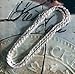 Italian Sterling Silver Diamond Cut Rope Chain, 22 Inches in Length, 1.4 mm Width