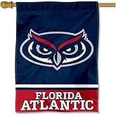 Florida Atlantic Owls Wordmark Logo House Flag Banner
