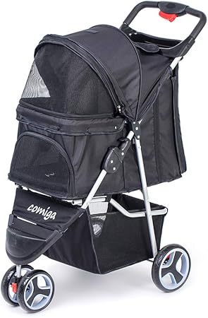 collapsible dog stroller