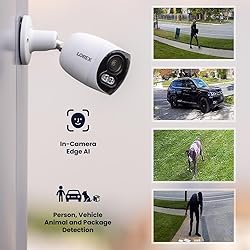 Lorex 4K 8MP IP Wired Dual-Lens Add-On Outdoor