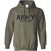zerogravitee Army Veteran BLACK logo Hooded Sweatshirt