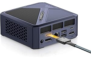 ORIGIMAGIC A1 Oculink Mini PC Ryzen 7 7840HS, 32GB DDR5 1TB NVMe SSD, 8K USB4/Triple Display/Wi-Fi6E/BT5.2 Mini Computers, Of
