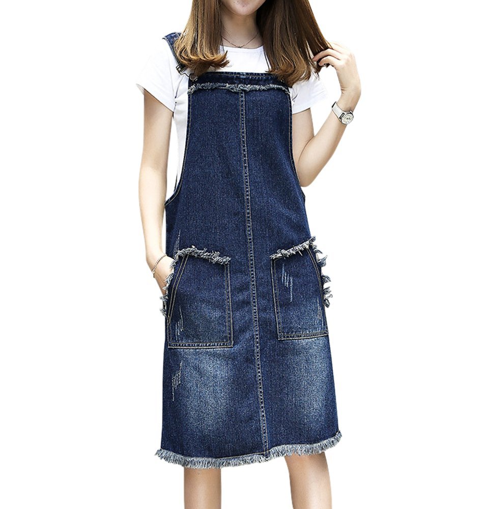 women's plus size overalls dress