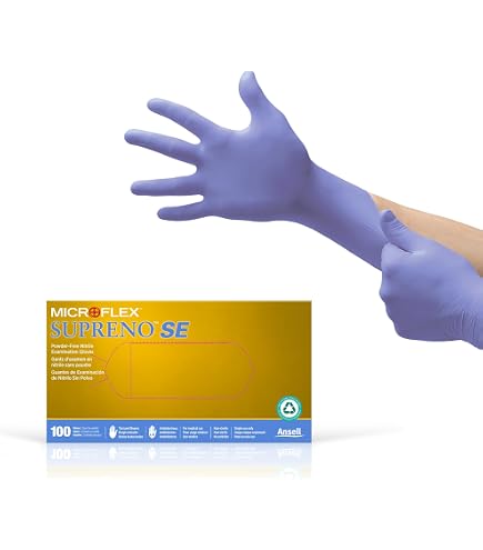 Amazon.com: Ansell MICROFLEX Supreno EC SEC-375 Thick Disposable