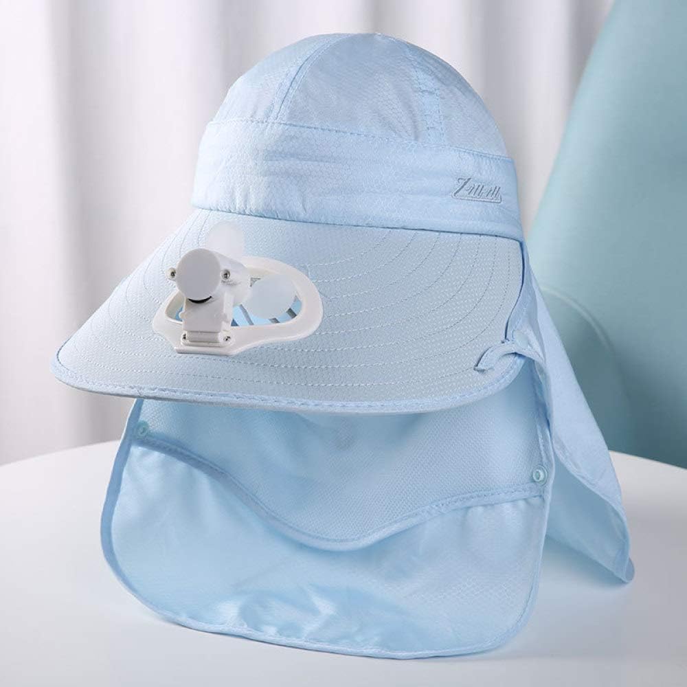 sun hat with fan