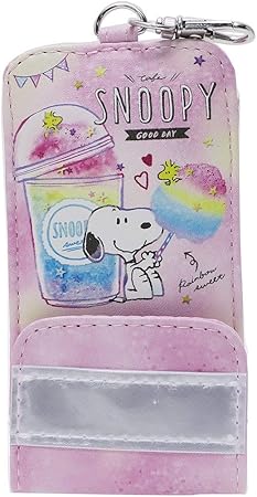 Amazon スヌーピー キャラ鍵カバー リール式キッズキーケース コットンキャンディ ピーナッツ おもちゃ おもちゃ