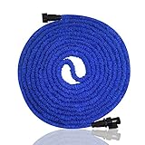 KLAREN Garden Hose, Expandable Garden Hose, 75ft Expanding Garden Hose Lightweight Durable Heavy Duty Flexible Pressure Washer Water Hose for Car Wash Cleaning Watering Lawn Garden Plants