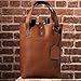 Wine Enthusiast 2-Bottle Leather Wine Tote Bag
