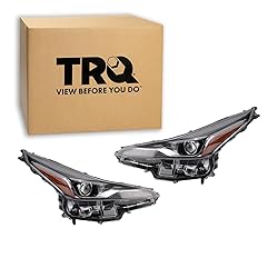 TRQ Headlight Assembly Set Headlights Driver