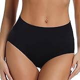 Seamless Panties High Waisted Nylon Spandex Hipster