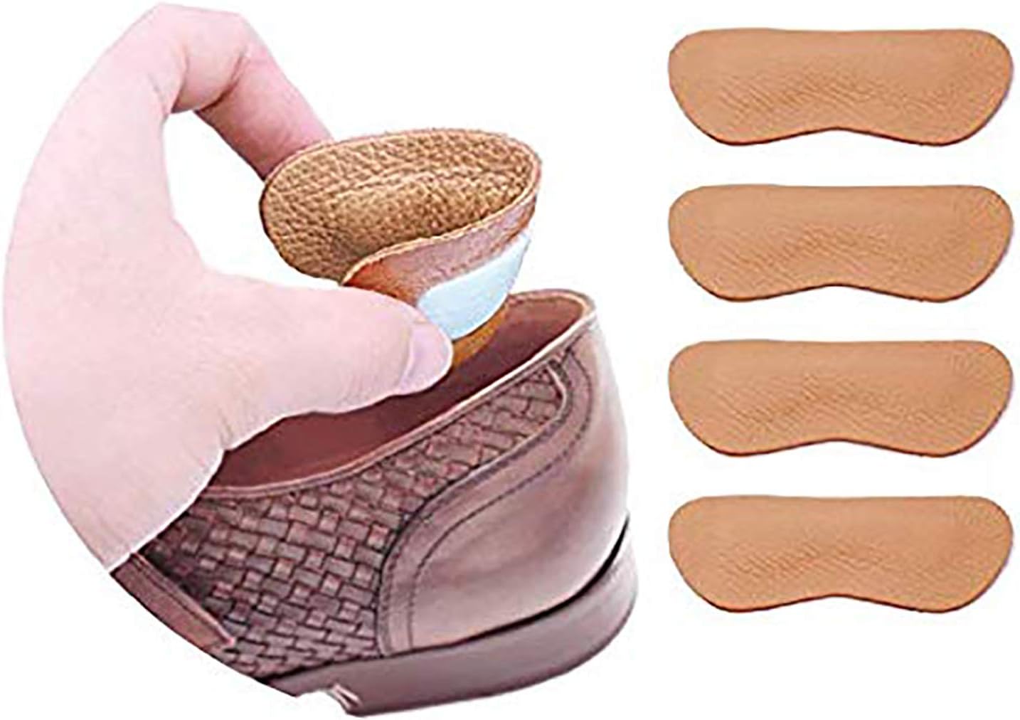 leather shoes too big