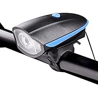 Lista Lista056 Rechargeable Bike Horn and Light 140 DB with Super Bright 250 Lumen Light