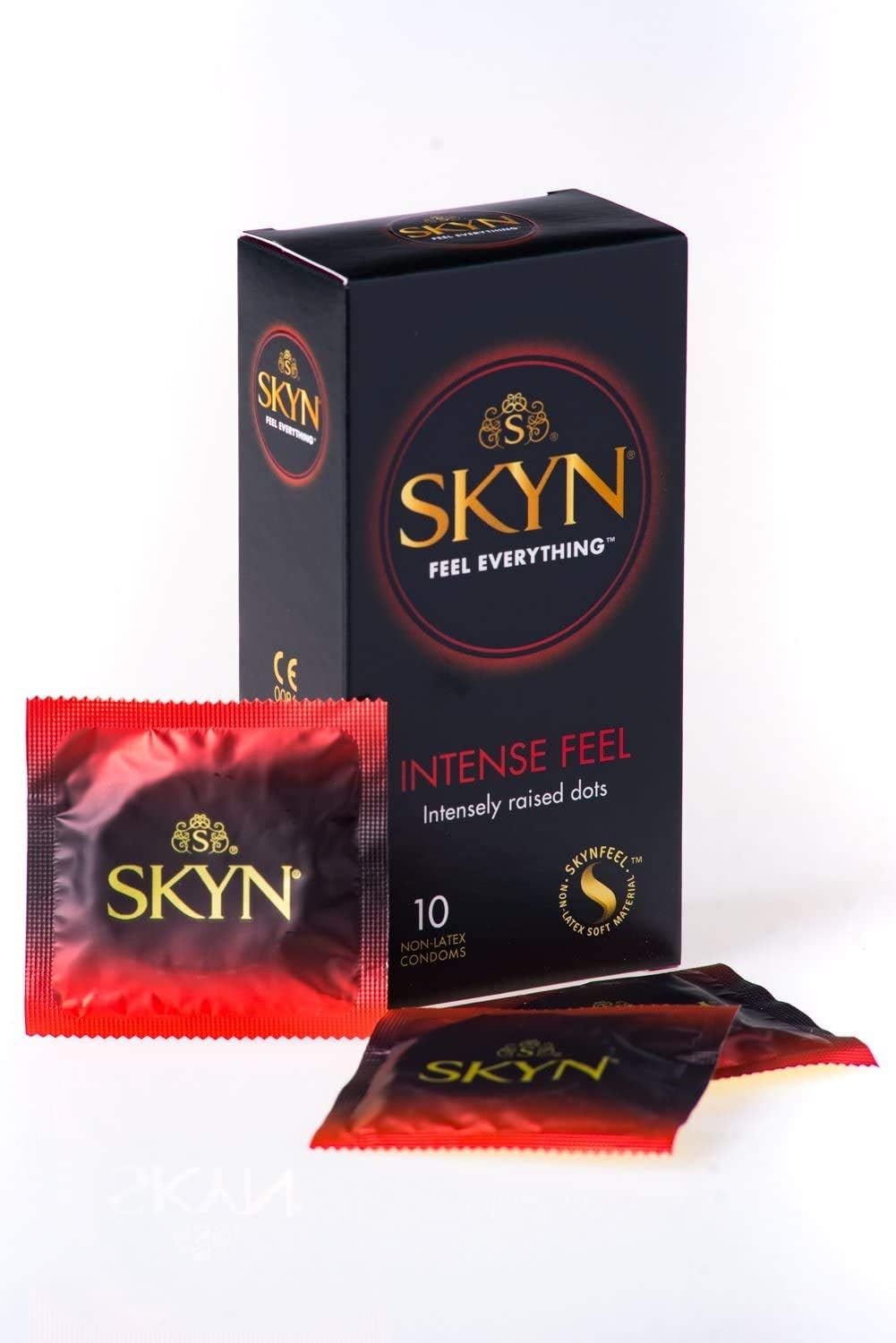 SKYN® Intense Feel Non-Latex Condoms, Pack of 10 x 6 - Image 3