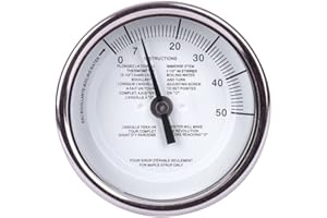 Baker T3109MSSP Maple Syrup Stem Thermometer, 3" dial, 9" stem