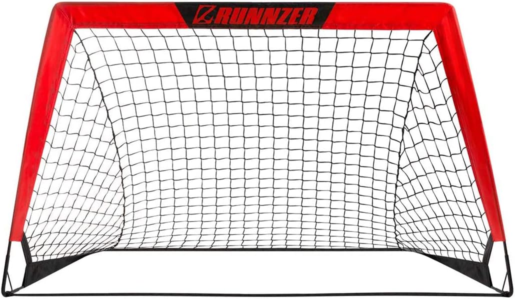 RUNNZER Portable Soccer Goal, Soccer Nets for Backyard Training Goals for Soccer Practice with Carry Case, 4' x 3' : Sports & Outdoors