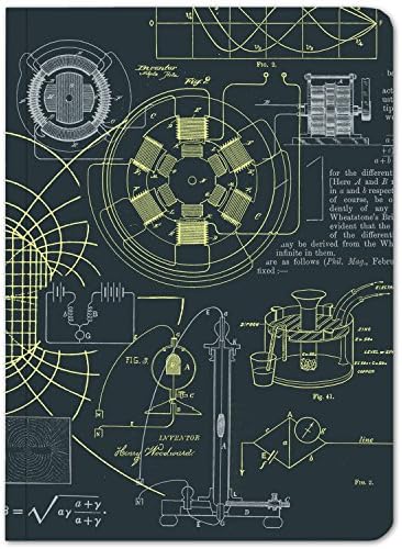 Cognitive Surplus Physics Electromagnetism Notebook. (Lined, 100% Recycled, Softcover)