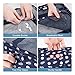 LANGRIA Foldable Packing Cubes Set for Travel Luggage Suitcase Bag Organizers for Underwear Shirts Trousers Toiletry for Business Trips Backpackers Adults and Kids