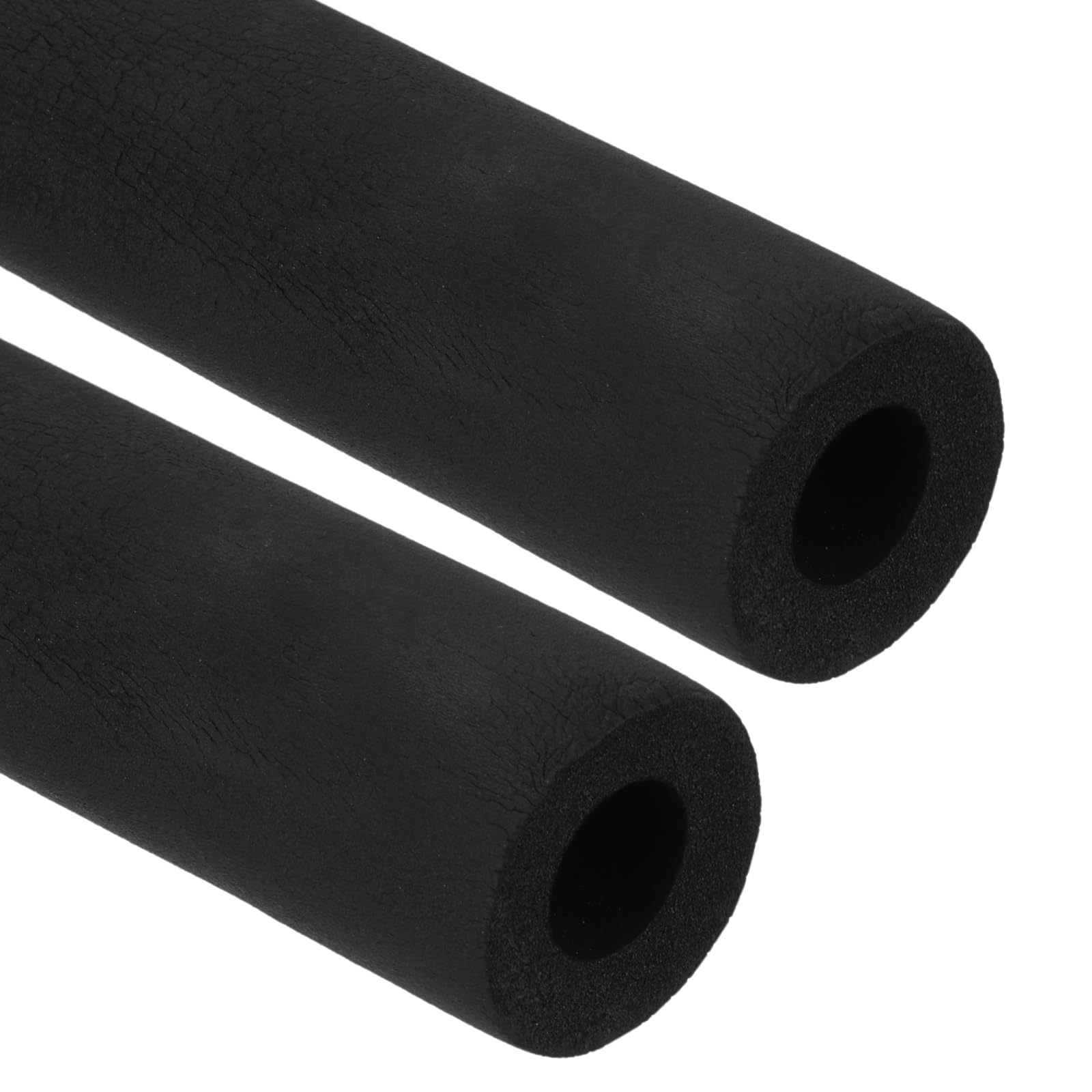 PATIKIL 5/8"(16mm) ID x 6Ft x 0.35" Pipe Insulation Foam Tube, 2 Pack Pipe Cover Wrap Roll Bar Padding Tubing for Handle Grip HVAC Air Conditioner Units