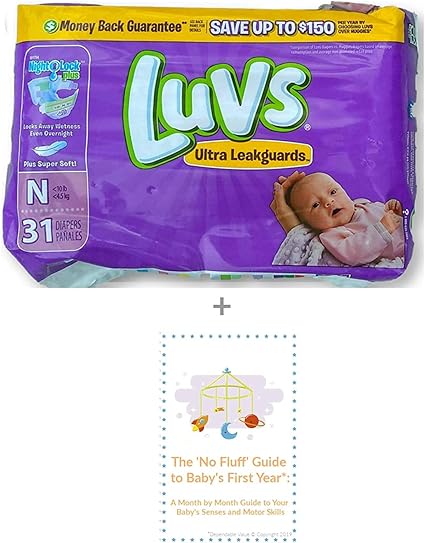 Luvs Diapers (31 Count) Bundle w 
