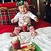 Ma&Baby Newborn Baby Girl I Love Rudolph Romper Leg Warmer Outfits Christmas Clothes (0-6 Months, White)