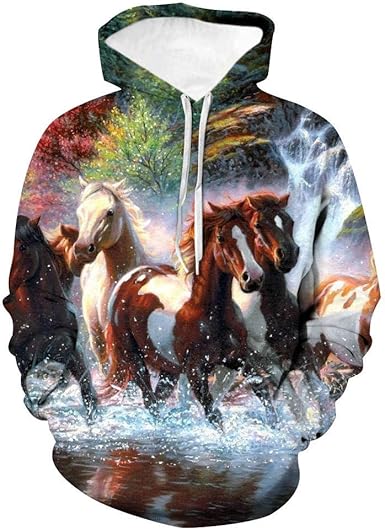 horse hooded sweatshirts