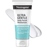 Neutrogena Ultra Gentle Daily Face Moisturizer, Fragrance-Free, 3.4 fl. oz | Suitable for Sensitive Skin, Vitamin B3, Pro-Vitamin B5, Vitamin E, Hydrating Moisturizer
