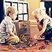 Magnetic Blocks, Magnetic Building Blocks Tiles Set, Educational Toys for Kids/Toddlers/Children with Wheels, 93 Pieces