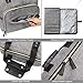 Large Diaper Bag Backpack Multifunction Travel Back Pack for Mom and Dad, Stylish Baby Nappy Bags with Changing Pad, Insulated Pocket and Stroller Straps, Grey