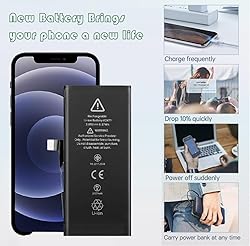 Svenirven Battery for iPhone 12 Mini, 2025 New